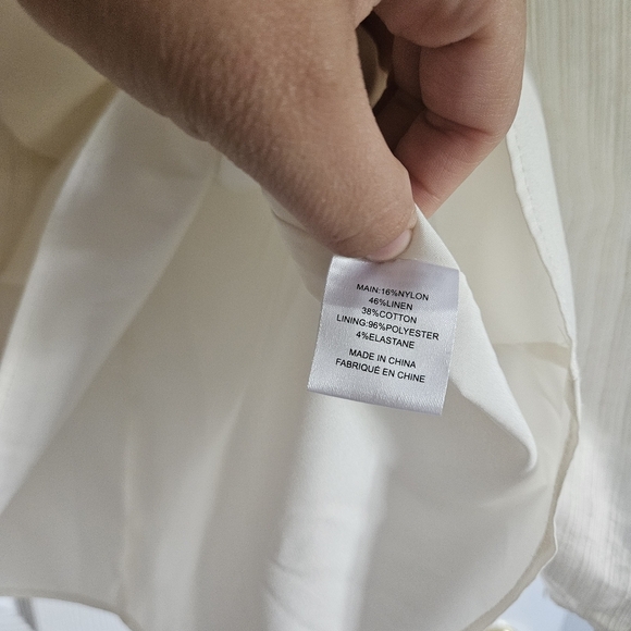 KEEPSAKE the Label Cream Flutter Sleeve Mini Dress - Picture 6 of 9